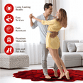 thumbnail image 4 of Planet Rugs 5 Ft Round Floral Plush Accent Rug for Girls Bedroom & Living Room Floor, 4 of 10