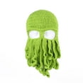 thumbnail image 1 of Knit Hat Warm Funny Tentacle Octopus Cthulhu Design, 1 of 1