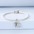 thumbnail image 3 of NARMO European 925 Sterling Silver DIY Charm Cute Dog Pendant fit Bracelet for Women Jewelry Gift Making, 3 of 7