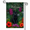B, variant on XaaKee Garden Flags Greetings Tiger Red Yard Flags Double-sided High-Quality White Linen Spring Garden Flag Lawn Ornament 12x18Inch