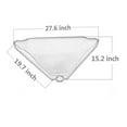 Abba Patio Cantilever Offset Umbrella Base Plate Set, 4 Piece Plastic