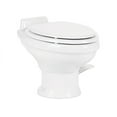 "Dometic RV Toilet 321 Low Profile 13.5"" Height with Elongated Ceramic