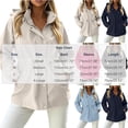 thumbnail image 4 of Jsaierl Women's Water Resistant Hooded Anorak Jacket Snap Button Drawstring Waist Windproof Lightweight Outdoor Rain Coat, 4 of 7