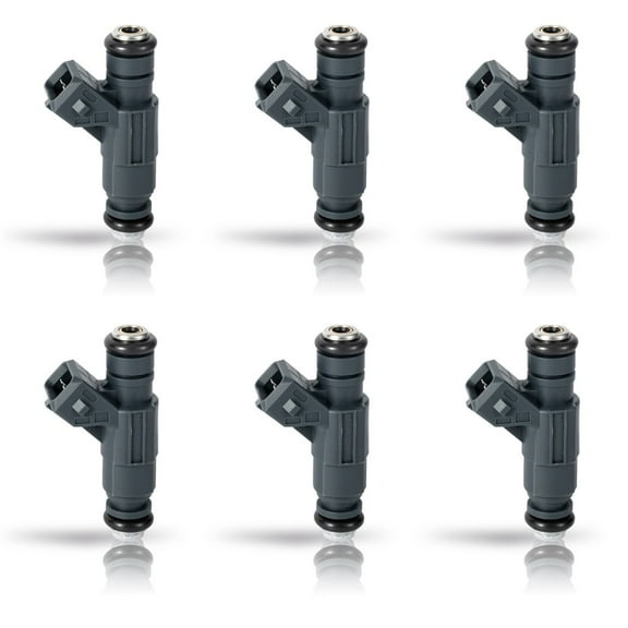 Set of 6 ISA Fuel Injectors for 2001-2003 Ford Ranger Explorer Explorer Sport Trac 2001-2003 Mercury Mountaineer 2001-2003 Mazda B4000 V6 4.0L