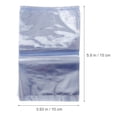 thumbnail image 4 of Lot de 100 Sacs de Protection Rétractables pour Artisans PVC Transparent 4x6in, 4 of 8