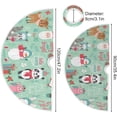 thumbnail image 3 of FMSHPON Christmas Xmas Christmas Tree Skirt Stand Mat for Holiday Party Decoration Indoor Outdoor 48 inches, 3 of 6