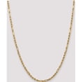 thumbnail image 2 of 14K Yellow Gold 3.0mm D/C Milano Rope Chain (24 X 3) Made In Peru mil060-24, 2 of 5