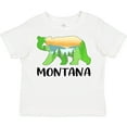thumbnail image 3 of Inktastic Montana Lake and Trees in Bear Silhouette Boys or Girls Toddler T-Shirt, 3 of 5