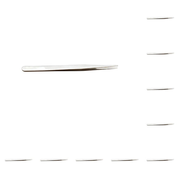 Soidarity Pinzas para pestañas, pinzas para cejas, suministros flexibles para pestañas para el salón del hogar 11 once 10Conjunto