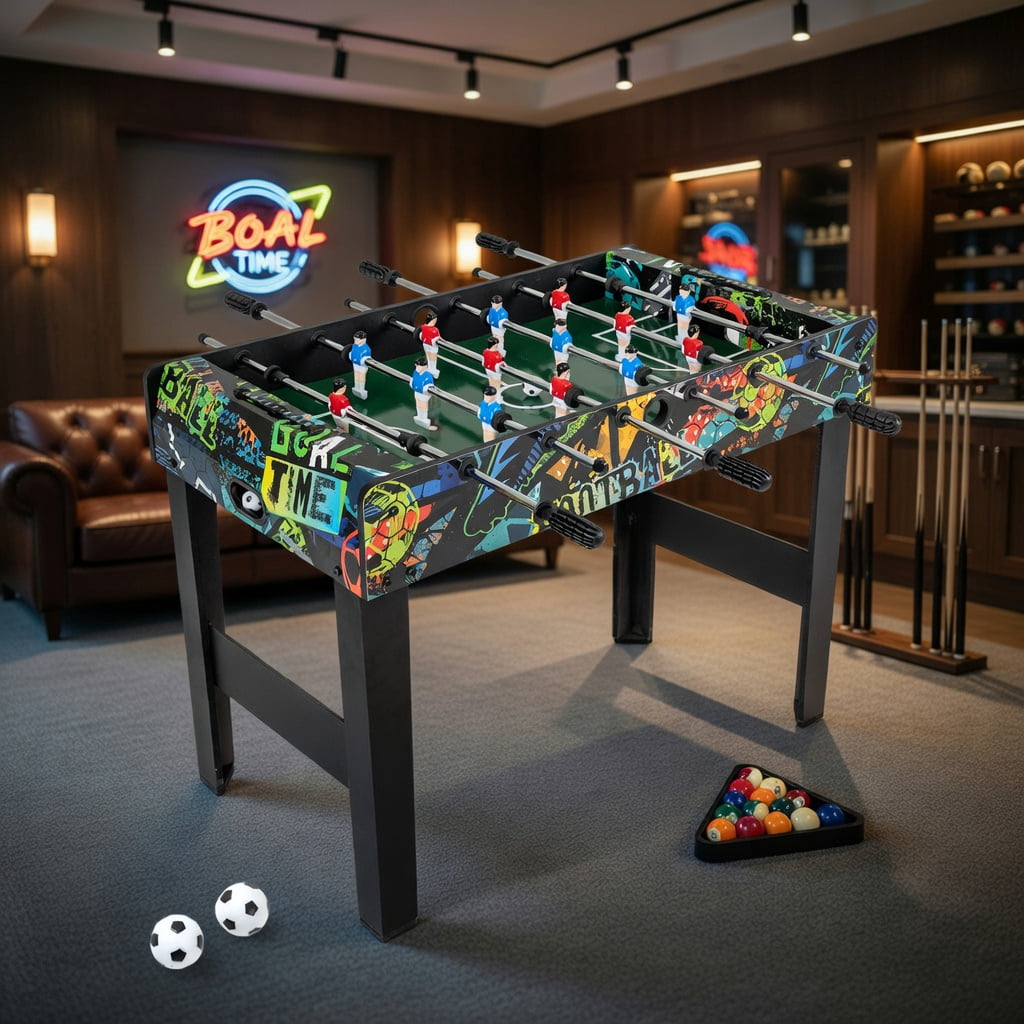 Foosball Table, 48in, Arcade Soccer Game by Best Choice Products