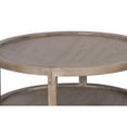 thumbnail image 4 of Porter Designs Lowell Solid White Oak Wood Coffee Table - Brown, 4 of 5
