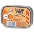thumbnail image 4 of Beach Cliff Wild Caught Fish Steaks in Louisiana Hot Sauce, Gluten Free, 15g Protein per Serving, Bite Sized Herring, Shelf Stable Can, 3.75 oz, 4 of 7
