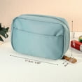 thumbnail image 5 of Unique Bargains Women Cosmetic Bag Large Capacity Makeup Pouch Portable Cosmetic Bag Blue, 5 of 7