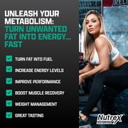 Nutrex Research Liquid L-Carnitine 3000 Strawberry Watermelon Fat Metabolism Energy Support Drink 31 Servings