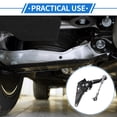 thumbnail image 3 of Unique Bargains Air Suspension Ride Height Level Sensor Compatible for Lexus IS250 IS350 2006-2008, Durable ABS Plastic Black Front Left Side Headlight Level Sensor, 3 of 7