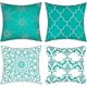 thumbnail image 1 of Fundas de almohada decorativas modernas, funda de cojín para habitación, dormitorio, sofá, silla, coche, 20x20 pulgadas, 1 of 5