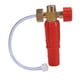 thumbnail image 3 of Boquilla de espuma para lavado de autos de latón con generador de espuma, compatible con lavadora a presión - Rojo, 3 of 5