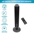thumbnail image 2 of Ventilador de torre Comfort Zone Smart Wi-Fi oscilante 107 cm CZ12398, 2 of 9