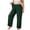 Green-Shorts for women, variant on Plus Size Cotton Pajama Pants Women Elastic Waist Comfy Lounge Pants Sleep Pajama Bottoms Pj Pants Wide Leg Beach Pants