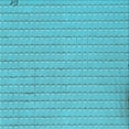 thumbnail image 1 of Ahgly Company Machine Washable Indoor Square Transitional Dark Turquoise Green Area Rugs, 4' Square, 1 of 7