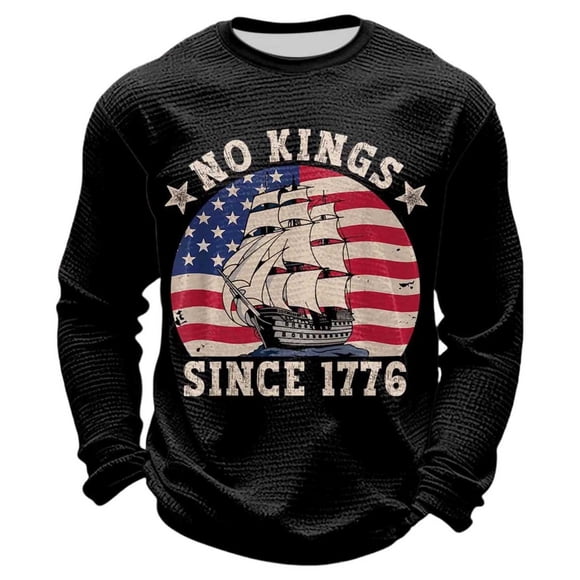 Knit Long Sleeve T Shirt for Everyday Casual Wear Men Top Flexible Crewneck Travel Ready Comfort First Choice