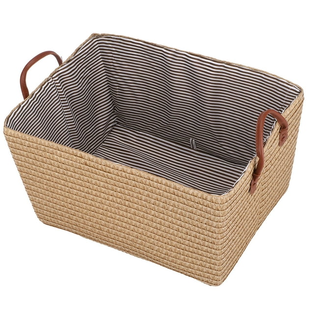Cesta De Almacenamiente Grande, Cesta De Almacenamiento Plegable, Cesta De Lavander, Para Niños, Organizador De Armario Con Asas Para Juguetes, Ropa, Libres, Mantas,