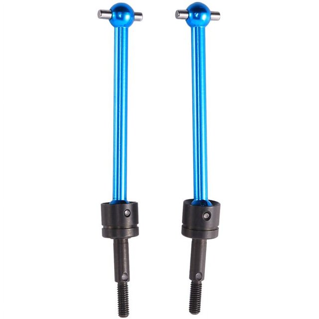 2 piezas de eje de transmisión universal de metal CVD (64 mm) para accesorios de actualización de coches RC DT03 TT02B TT-02B
