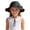 Black, variant on Splozh Baby Summer Hat Cute Adjustable Wide Brim Sun Protection Bucket Hat for Infant Baby Boy Hat Infant Sun Hat,Black,2-5 Years