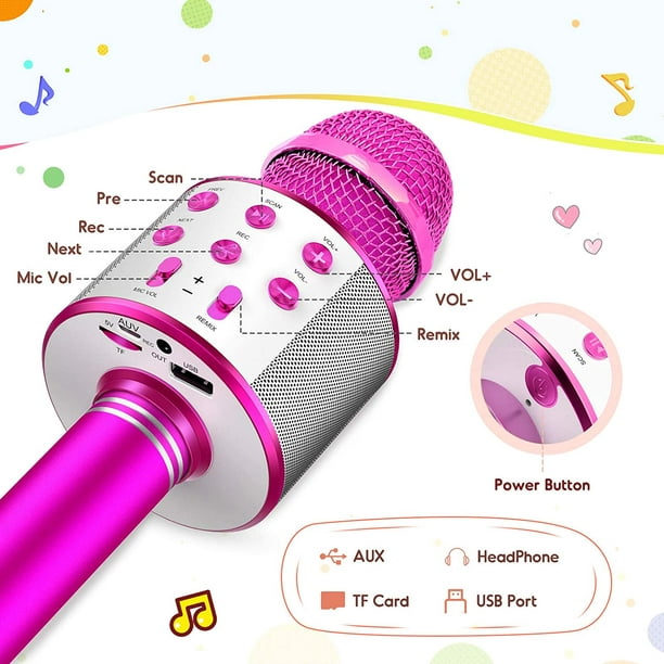 Micro karaoke : comparatif des meilleurs modèles pour les enfants - Ouaps :  Le magazine des jeux et des jouets