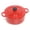 Red, variant on Mini Pot Boiler Pan With Lid Kettle Dollhouse Miniature Kitchen Utensil Cooking Ware Play Kitchen Toy Doll House Accessories