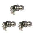 thumbnail image 1 of Bewildely Passage Copper Silver Door Knob Lever Non Locking Handle Brushed Type1 NO1, 1 of 6