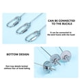 thumbnail image 5 of chaungfeng Stainless Steel Bird Cage Millet Holder Set, 11 Inch Hanging Food Skewers for Parrots, Macaws, Budgies, and Parakeets, for Fruits, Veggies, 5 of 8