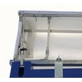 thumbnail image 3 of 20'(L) x 20'(W) Replacement Roof Cover for 20' Single Truss Shipping Container Shelter - 21Oz 610 GSM PVC White Cover Storage Container Roof with No End Walls - Durable, 3 of 6
