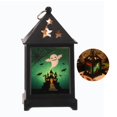 thumbnail image 2 of Lámpara De Linterna De Halloween Luz De Decoración De Halloween Retro Luz De Vela Sin Llama Luz Colgante Alimentada Por Batería Para El Hogar Jardín Fiesta Paisaje Mercado Castillo / Calabaza Speravity HA026596-01, 2 of 7