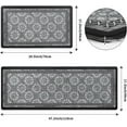 thumbnail image 6 of Grey Kitchen Rugs Sets of 2, Farmhouse Boho Kitchen Mats for Floor, Cushioned Anti Fatigue Mats for Kitchen Floor Mat, Kitchen Rugs Non Slip Washable 18'''' x 48'''' + 18'''' x 30'''', 6 of 6