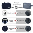 thumbnail image 4 of Toiletry Bag Hanging Travel Toiletry Bag for Man and Women Makeup Bag Waterproof Cosmetic Bag-Navy, 4 of 8
