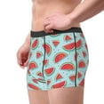 thumbnail image 2 of Pofeuu Watermelon Print Men’s Boxer Briefs, Moisture-Wicking Underwear, Regular,Trunk-Medium, 2 of 5