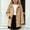 Khaki, variant on Cethrio Girls Wool Blend Peacoats Size 14, Mid-length Fashion Warm Single‑Breasted Winter Outerwear with Pockets Khaki