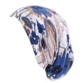 thumbnail image 4 of Women' Night Bonnet Sleep Hair Cover Shower Navy, 4 of 8