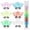 Multicolore, variante sur Labymos 12 Pcs Volants en Nylon Durables pour Badminton Intérieur Extérieur Sports Balles de Badminton Coupe-Vent