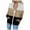 White Zip up Lightweight Jacket for Women _b, variant on CZHJS Hooded Sweatshirt Trendy Women's Leopard Color Block Fashion Loose Casual Oversized Zip up Lightweight Jacket Fall Tops Track Jacket with Pockets Long Sleeve Outwear Spring Light Blue S Shirts