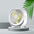 thumbnail image 5 of Clearance under 10 Mini Fan for Desk Rechargeable Desktop Fan Portable Office Student Dormitory Home Mini Silent Fan, 5 of 6