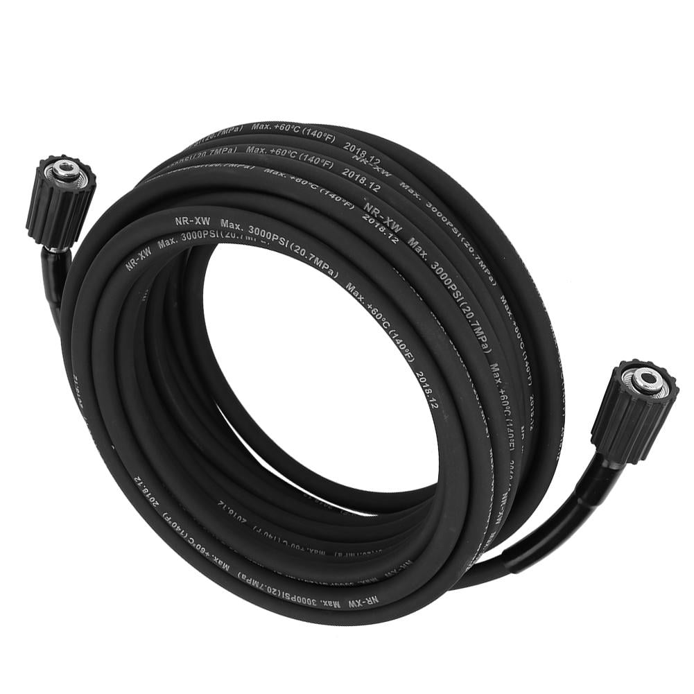 WALFRONT 10M High Pressure Washer Replacement Extension Hose for M22