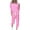 Pink, variant on Sweatsuit Sets for Women 2 Piece Lounge Set Loose Jogger Sets Fall Outfits Sets Plus Size Tracksuits with Pockets