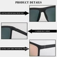 thumbnail image 5 of Men's Sports Polarized Sunglasses Square Frame Glasses NP1007, 5 of 5