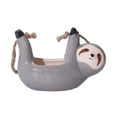 thumbnail image 1 of Sloth Flower Pot Container Vivid Sloth Garden Pot Ceramics Sloth Flowerpot Decor Planter Hanging Pot Cute Sloth Flowerpot Home Decor for Home Balcony Garden Patio Decoration, 1 of 8