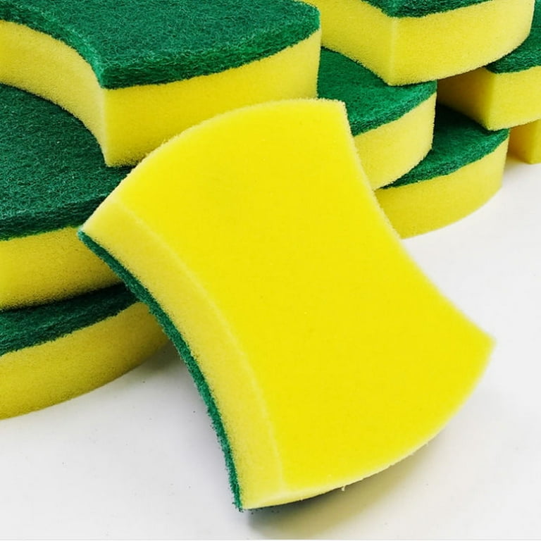 Heavy Duty Scrub Sponges – Kitchen Dish, Sink and Bathroom Cleaning  Scrubber Sponge - with Non-Smell Scouring Pad (20 Pack)