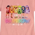 thumbnail image 3 of Rainbow High - Rainbow High Character Group - Toddler And Youth Girls Short Sleeve Graphic T-Shirt, 3 of 5