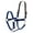Navy(NV), variant on Equinavia Loki Adustable Breakaway Horse Halter