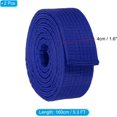 thumbnail image 2 of Taekwondo Colored Ranking Belts, Polyester Martial Arts Judo Karate Belt for Coach Teaching Practice, 2 of 5
